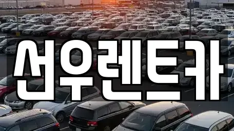 대전 대덕구 렌트카 전문 선우렌트카
