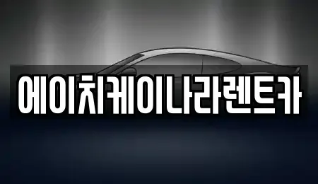 대전 유성구 교촌동 렌트카 전문 에이치케이나라렌트카