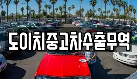 대전 중구 은행동 중고차 전문 도이치중고차수출무역