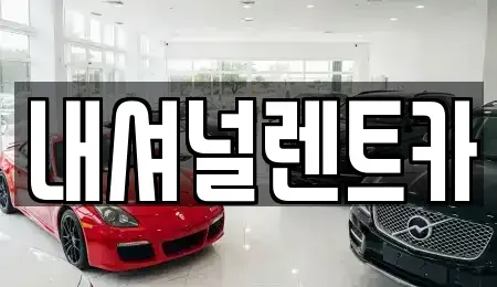 대전광역시 대덕구 단기렌트카 전문 내셔널렌트카