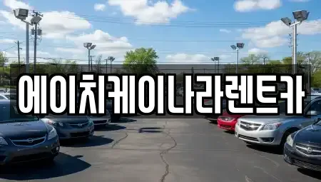 대전광역시 대덕구 대화동 렌트카 전문 에이치케이나라렌트카