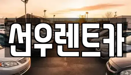 대전광역시 대덕구 렌트카 전문 선우렌트카