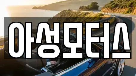 대전광역시 대덕구 중고차 전문 아성모터스