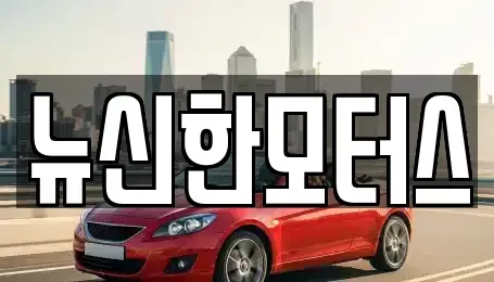 대전광역시 동구 천동 중고차 전문 뉴신한모터스
