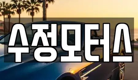 대전광역시 동구 천동 중고차 전문 수정모터스