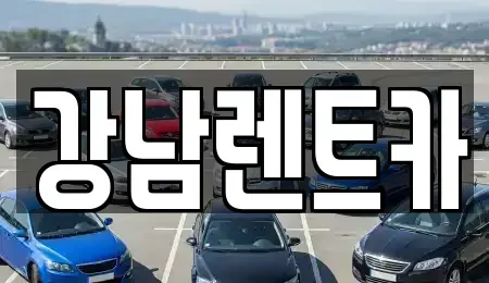 대전광역시 동구 판암동 렌트카 전문 강남렌트카
