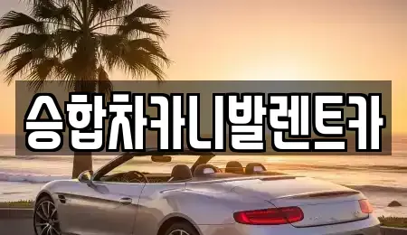 대전광역시 동구 판암동 렌트카 전문 승합차카니발렌트카