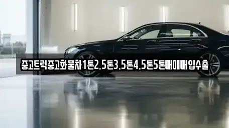 부산 북구 덕천동 중고차매매 전문 중고트럭중고화물차1톤2.5톤3.5톤4.5톤5톤매매매입수출