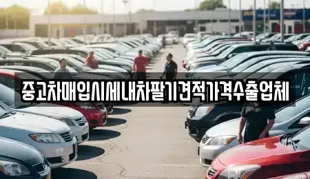 부산 서구 부민동1가 중고차매입 전문 중고차매입시세내차팔기견적가격수출업체