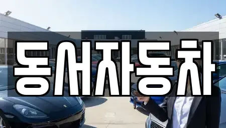 부산 서구 부용동2가 중고차 전문 동서자동차
