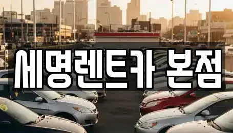 부산 영도구 신선동3가 렌트카 전문 세명렌트카 본점