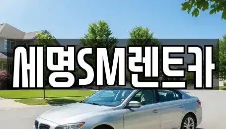 부산 영도구 영선동4가 렌트카 전문 세명SM렌트카