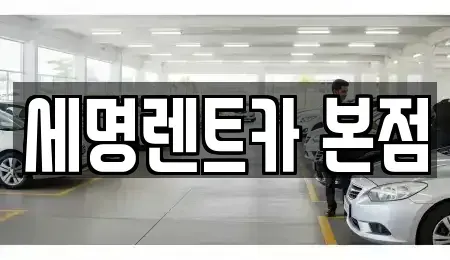 부산 영도구 영선동4가 렌트카 전문 세명렌트카 본점
