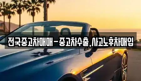 부산 영도구 영선동4가 중고차 전문 전국중고차매매-중고차수출,사고노후차매입