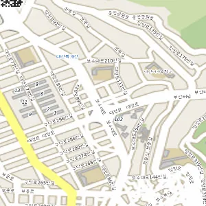 부산 중구 보수동1가 단기렌트카 한국렌트카 위치