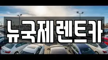 부산광역시 금정구 서동 단기렌트카 전문 뉴국제렌트카