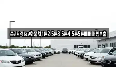 부산광역시 부산진구 전포동 중고차매입 전문 중고트럭중고화물차1톤2.5톤3.5톤4.5톤5톤매매매입수출