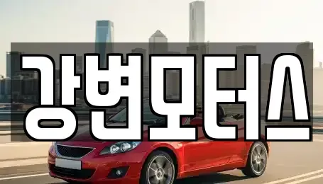 부산광역시 해운대구 반여동 중고차매매 전문 강변모터스
