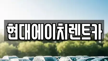 서울 강남구 수서동 렌트카 전문 현대에이치렌트카