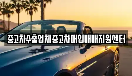 서울 강동구 강일동 중고차매입 전문 중고차수출업체중고차매입매매지원센터