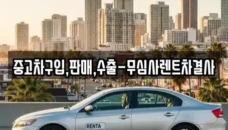 서울 강북구 미아동 중고차매매 전문 중고차구입,판매,수출-무심사렌트차결사
