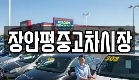서울 동작구 대방동 중고차매매 전문 장안평중고차시장