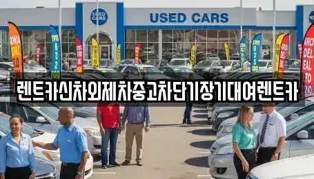 서울 동작구 본동 장기렌트카 전문 렌트카신차외제차중고차단기장기대여렌트카