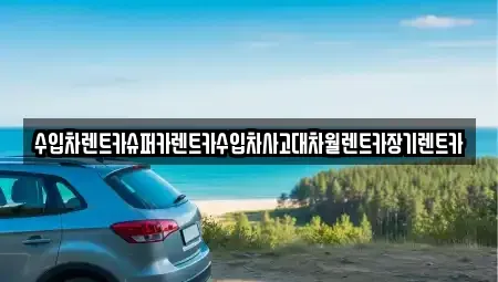 서울 동작구 본동 장기렌트카 전문 수입차렌트카슈퍼카렌트카수입차사고대차월렌트카장기렌트카