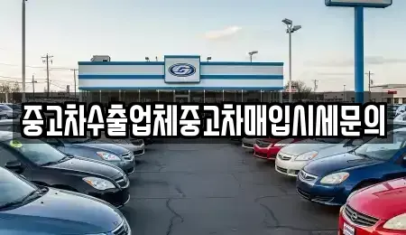 서울 동작구 본동 중고차매입 전문 중고차수출업체중고차매입시세문의