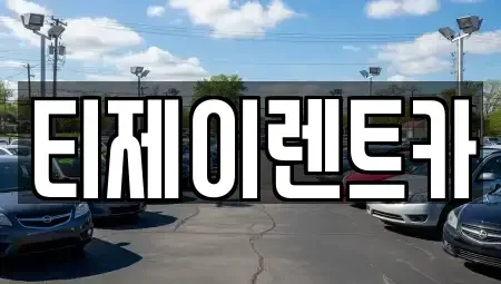 서울 종로구 당주동 렌트카 전문 티제이렌트카
