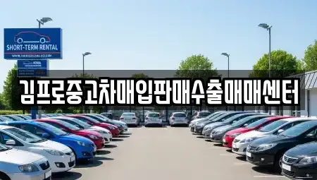 서울 종로구 당주동 중고차매입 전문 김프로중고차매입판매수출매매센터