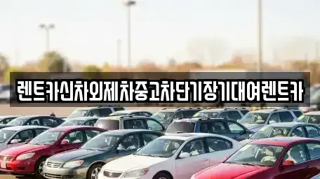 서울 종로구 수송동 렌트카 전문 렌트카신차외제차중고차단기장기대여렌트카