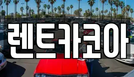 서울 종로구 인사동 렌트카 전문 렌트카코아