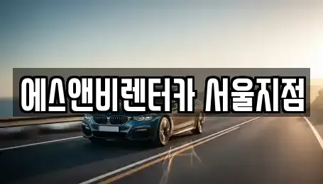 서울특별시 강서구 마곡동 단기렌트카 전문 에스앤비렌터카 서울지점