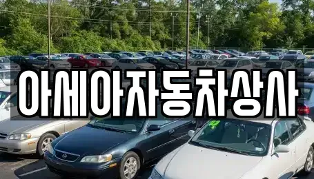 서울특별시 광진구 화양동 중고차 전문 아세아자동차상사
