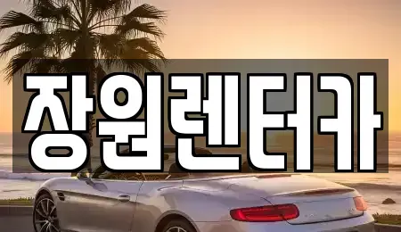 서울특별시 동대문구 답십리동 렌트카 전문 장원렌터카