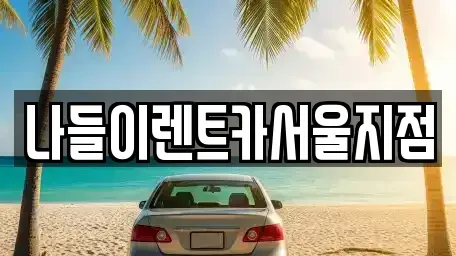 서울특별시 동대문구 회기동 렌트카 전문 나들이렌트카서울지점