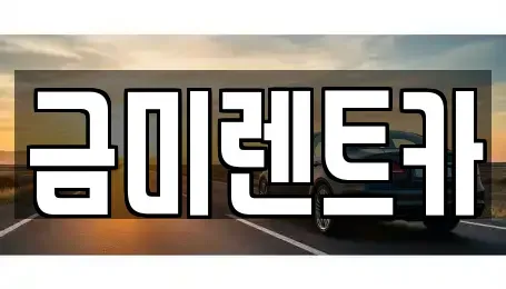 서울특별시 영등포구 문래동4가 장기렌트카 전문 금미렌트카