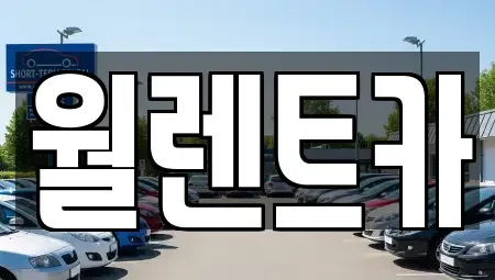서울특별시 영등포구 영등포동1가 렌트카 전문 월렌트카