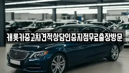 서울특별시 용산구 이태원동 중고차매매 전문 캐롯카중고차견적상담인증지점무료출장방문