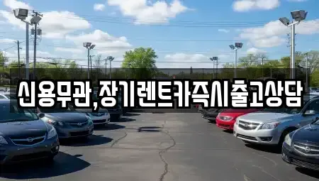 서울특별시 용산구 한남동 장기렌트카 전문 신용무관,장기렌트카즉시출고상담