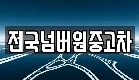 서울특별시 용산구 후암동 중고차매매 전문 전국넘버원중고차