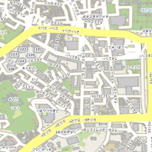 서울특별시 종로구 내수동 렌트카 삼일렌터카 위치