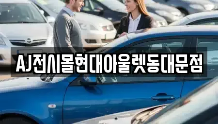 서울특별시 중구 주교동 렌트카 전문 AJ전시몰현대아울렛동대문점