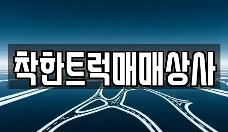 세종 소정면 중고차매매 전문 착한트럭매매상사