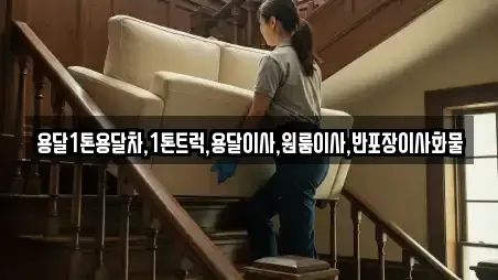 용달1톤용달차,1톤트럭,용달이사,원룸이사,반포장이사화물