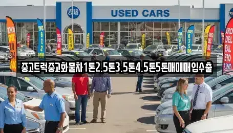 울산 남구 신정동 중고차 전문 중고트럭중고화물차1톤2.5톤3.5톤4.5톤5톤매매매입수출