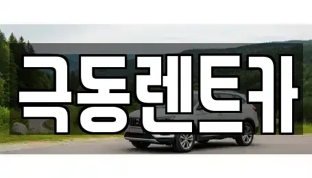 울산 남구 용연동 렌트카 전문 극동렌트카