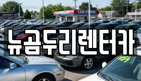 울산 북구 장기렌트카 전문 뉴곰두리렌터카