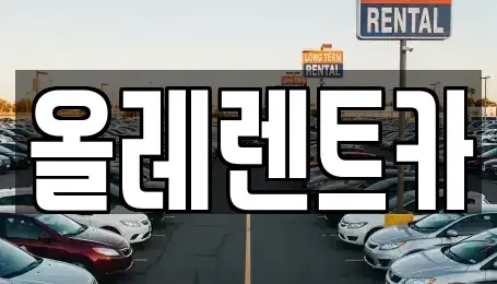 울산광역시 중구 동동 렌트카 전문 올레렌트카